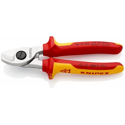Knipex Alicate cortacables con mangos bicomponentes aislados