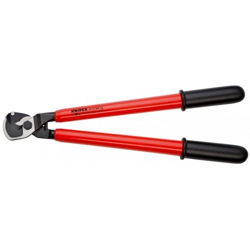 Knipex Alicate cortacables para uso con 2 manos con mangos aislados por inmersión