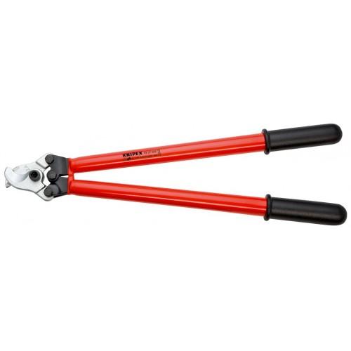 Knipex Alicate cortacables para uso con 2 manos con mangos aislados por inmersión